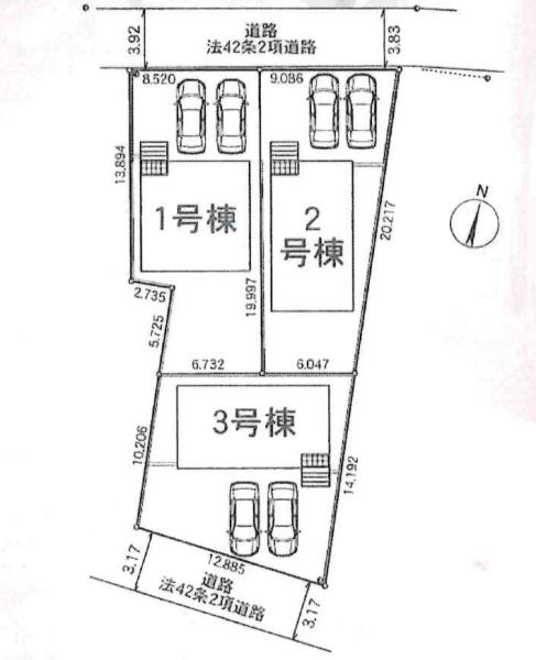 西尾市一色町味浜第11　全3棟・3号棟