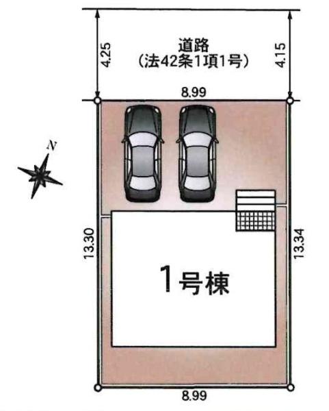 岡崎市上地町第10　全1棟・1号棟