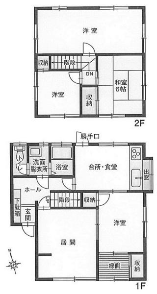 岡崎市本宿町上トコサフ・中古戸建