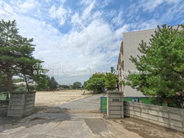 春日部市一ノ割1丁目の新築一戸建(春日部市立武里小学校)