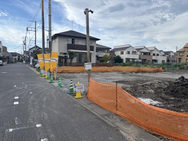 越谷市大字下間久里の土地