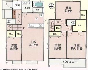 駅から４分駐車場２台可新築戸建て