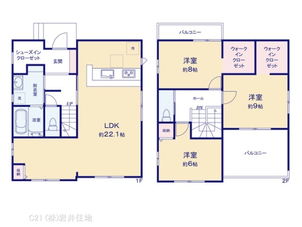 越谷市千間台西６丁目の新築一戸建