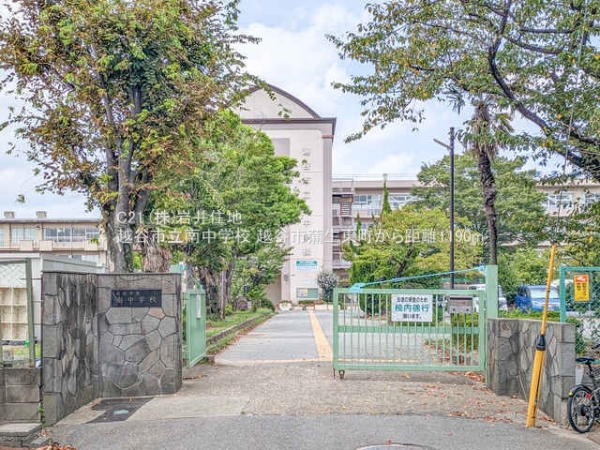 越谷市蒲生東町の新築一戸建(越谷市立南中学校)
