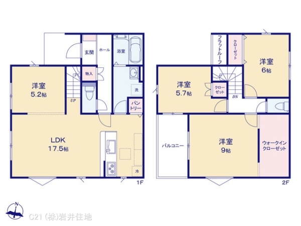 越谷市弥栄町２丁目の新築一戸建