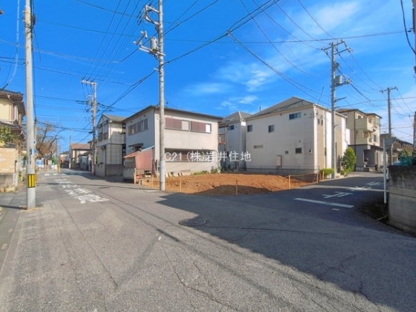越谷市大字下間久里の土地