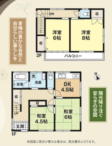 青梅市友田町　中古戸建