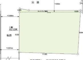 千葉市稲毛区園生町の土地