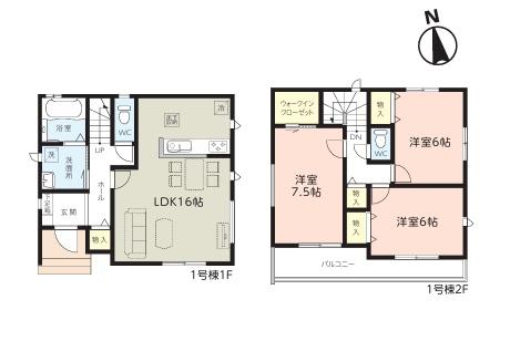 千葉市若葉区桜木1丁目新築一戸建て
