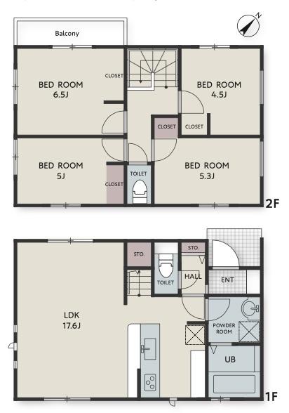 千葉市稲毛区園生町新築一戸建て