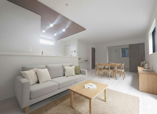 グラファーレ千葉市緑区おゆみ野中央8丁目新築一戸建て(リビング)