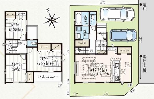 グラファーレ千葉市稲毛区小深町新築一戸建て