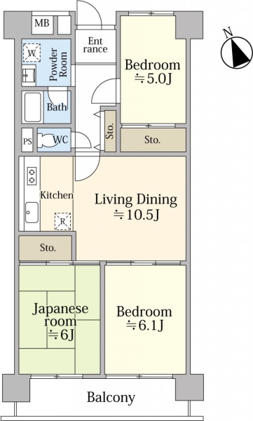 南砂町グリーンハイツ２号棟