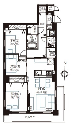 マンション東陽