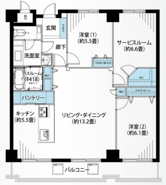 マンション小石川台