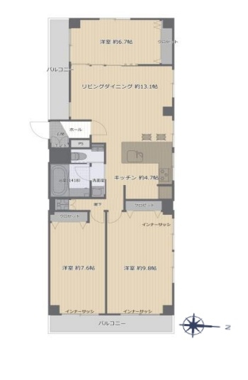 自由ヶ丘第二マンション