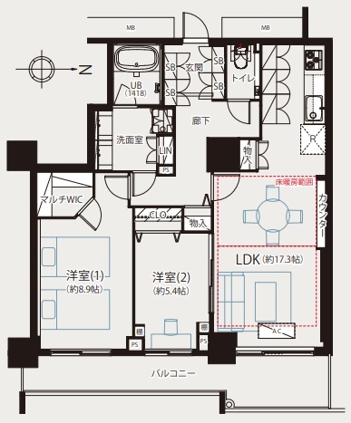 キャナルワーフタワーズイースト
