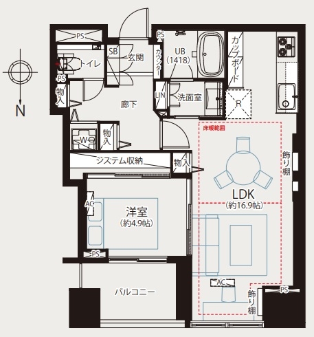 シティタワーズ豊洲ザ・ツイン ノースタワー(間取り)
