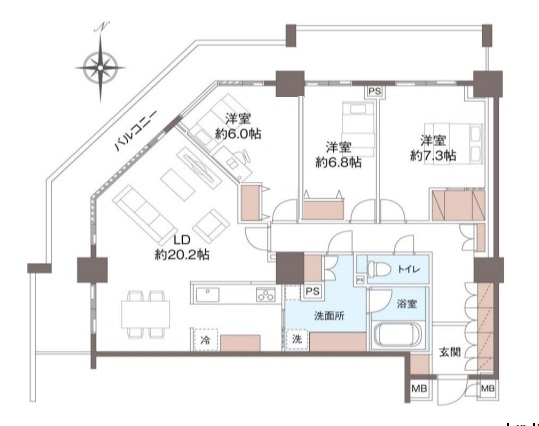 キャナルワーフタワーズ