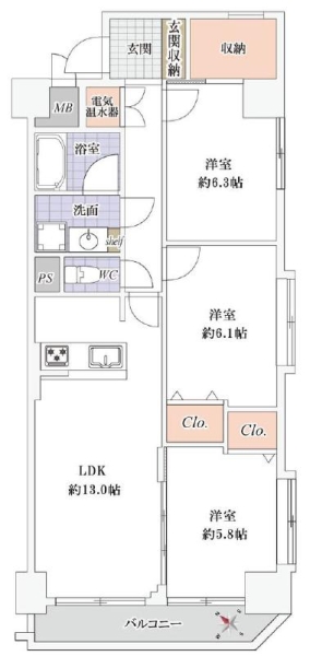 シャンボール志村坂上