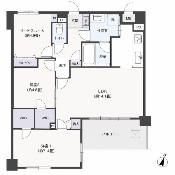 クレストフォルム月島セントラルコート