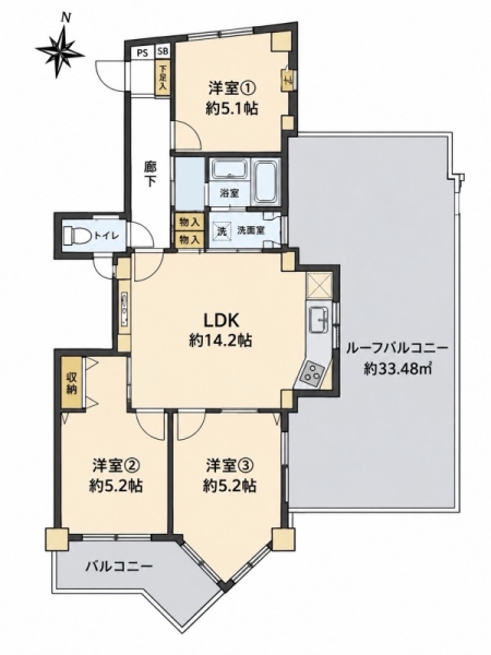 キャニオンマンション蓮根城北公園