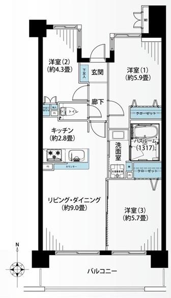 ナイスグランソレイユ横濱綱島
