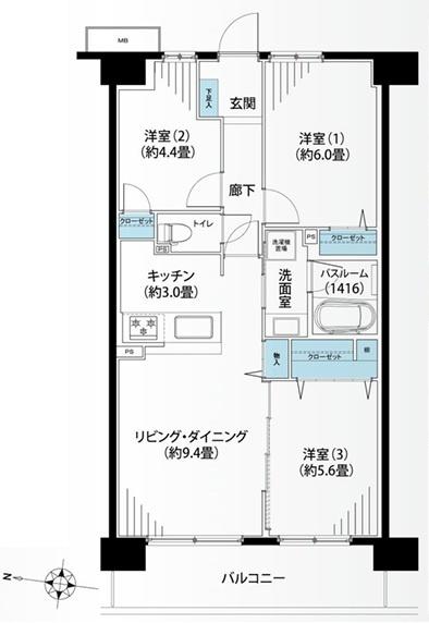 モア・クレストつきみ野