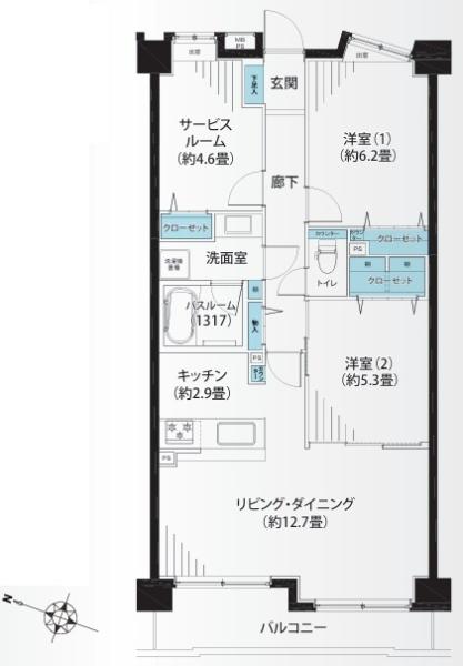 ライオンズガーデン鴨居