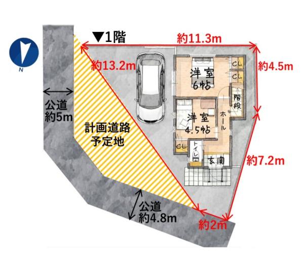 東久留米市金山町2丁目　新築戸建