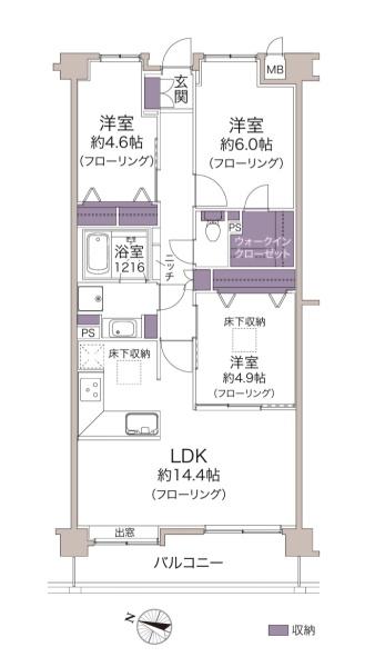 藤和シティホームズひばりヶ丘学園町