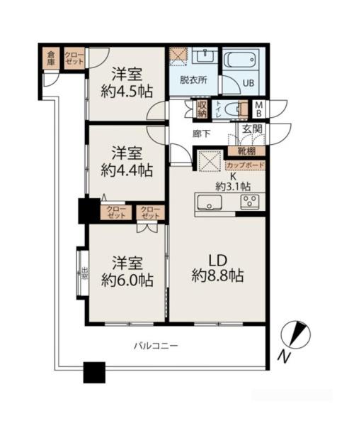 ベルジュール東久留米