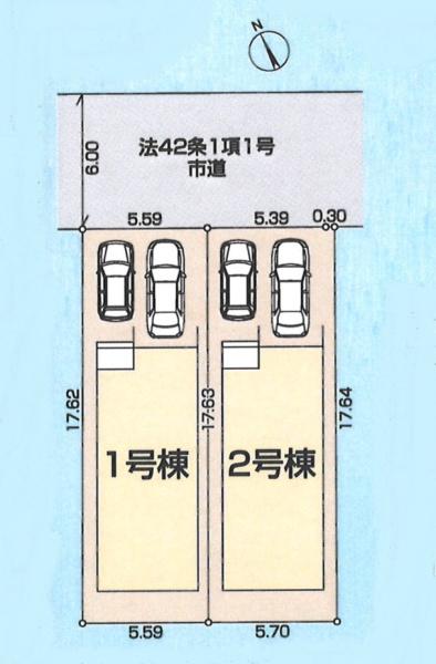 東久留米市前沢4丁目　全2棟　1号棟　新築戸建