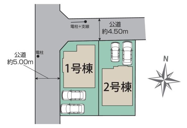 東久留米市南沢5丁目　全2棟　2号棟　新築戸建