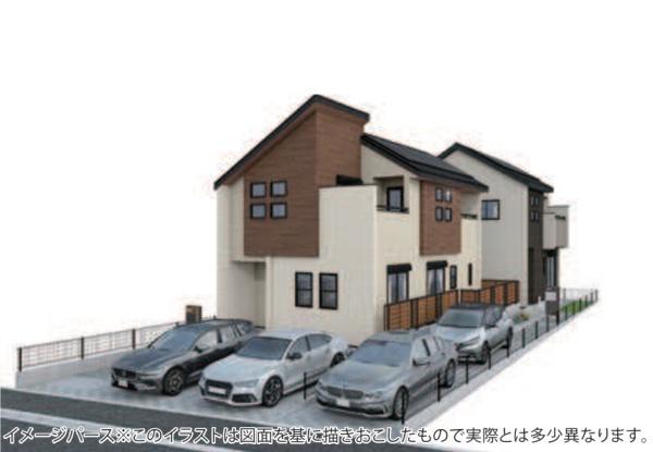 東久留米市八幡町2丁目　全2棟　1号棟　新築戸建