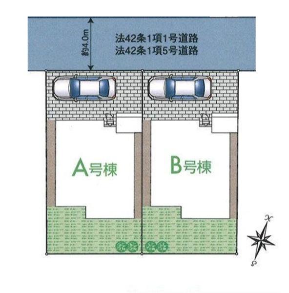 東久留米市野火止3丁目　全2棟　B号棟　新築戸建