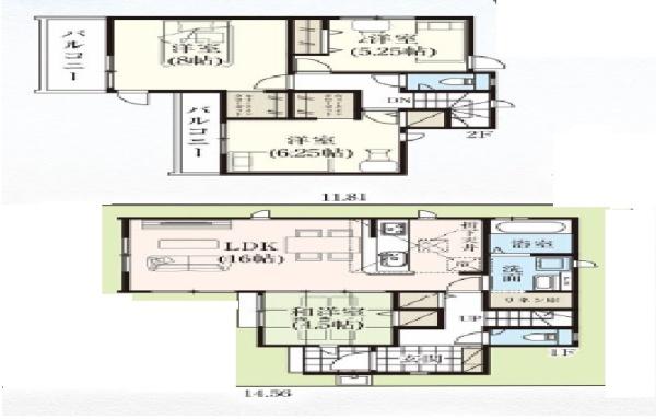 東久留米市柳窪8期　全1棟　新築戸建