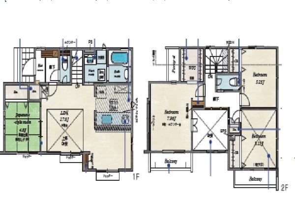 東久留米市花小金井弥生2丁目　全1棟　新築戸建