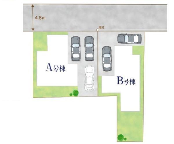 東久留米市前沢5丁目　全2棟　A号棟　新築一戸建