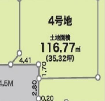 東久留米市前沢5丁目全5区画　4号地