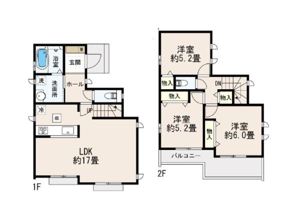 東久留米市柳窪2丁目　全1棟　新築一戸建