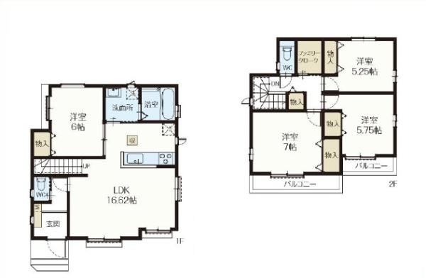 東久留米市下里3丁目　全4棟　E号棟　新築一戸建