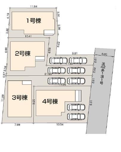 東久留米市中央町6丁目　全4棟　2号棟　新築一戸建
