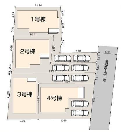 東久留米市中央町6丁目　全4棟　4号棟　新築一戸建