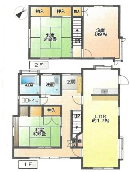 山武市松ヶ谷ロの中古一戸建て