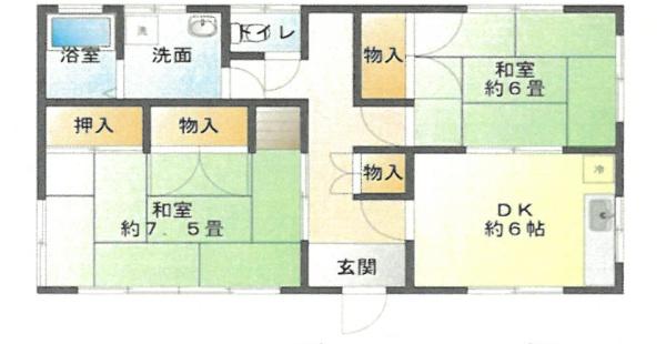 山武市上横地の中古一戸建て