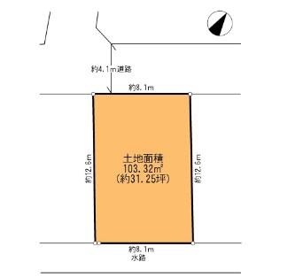 鎌ケ谷市東道野辺７丁目の売土地