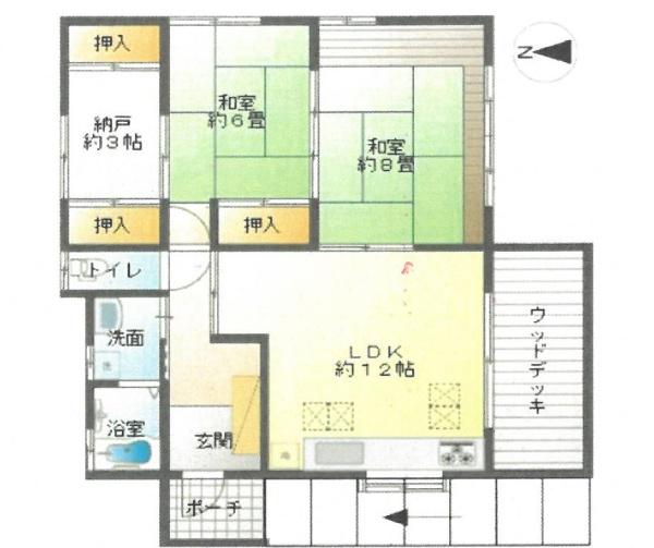 いすみ市大原台の中古一戸建