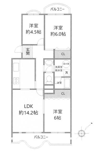 みつわ台第三ハイツ1号棟F棟