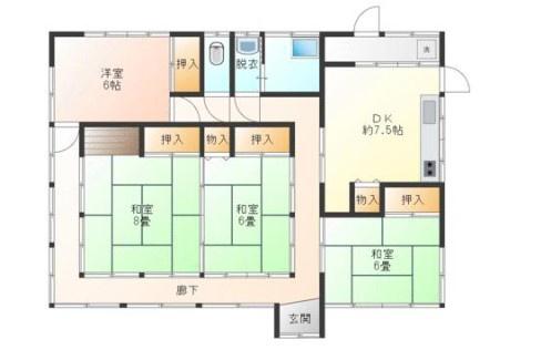 山武郡横芝光町屋形の中古一戸建